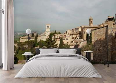 Assisi view I. (Assisi, Italy) Wall mural