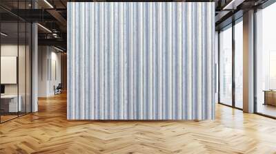 Old galvanized sheet texture background Wall mural