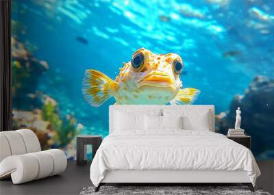 fish in the ocean Wall mural