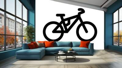 bicycle icon or logo isolated sign symbol vector illustration - high quality black style vector icons
 Wall mural