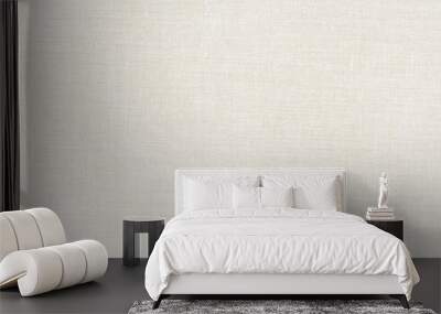 off white fabric texture background Wall mural