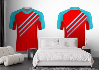 cycling uniform templates Wall mural