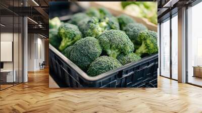 fresh Broccoli, refreshing , delicious Wall mural