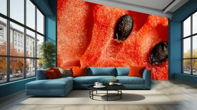 close up of watermelon Wall mural