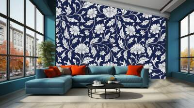 Seamless chinese pattern Wall mural