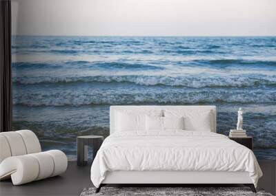 seascape and the skyline Wall mural