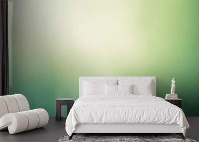 Pale green gradient background gradient background. Generative AI. Wall mural