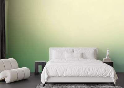 Pale green gradient background gradient background. Generative AI. Wall mural