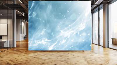 white blue wind spray texture gradient bright light and glow texture background. Generative AI. Wall mural