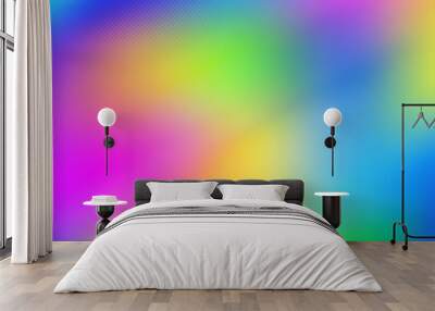 Vivid blurred colorful wallpaper abstract background Premium Photo Wall mural