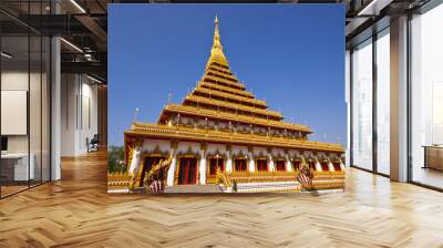 Phra Mahathat Kaen Nokhon Wall mural