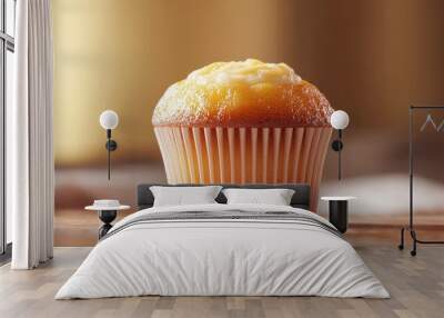 Golden Muffin Wall mural