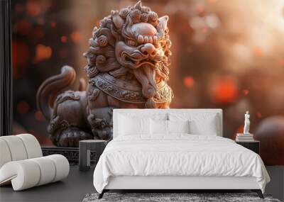 Guardian Lion Wall mural