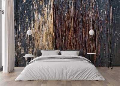 wood is a target for axe Wall mural