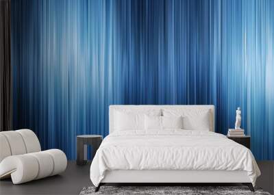 A blue and white striped background with a blue and white stripe Wall mural