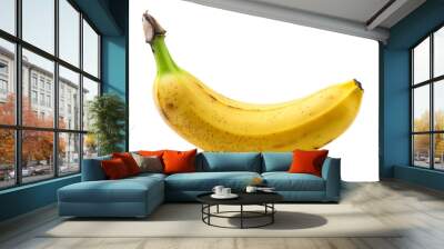 banana fruit on a transparent background Wall mural