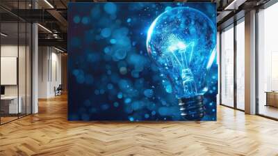 Technology in Business: Innovation and digital transformation  Wall mural