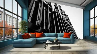 abstract architecture background Wall mural