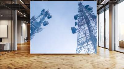 telecommunication mast TV antennas wireless technology	 Wall mural