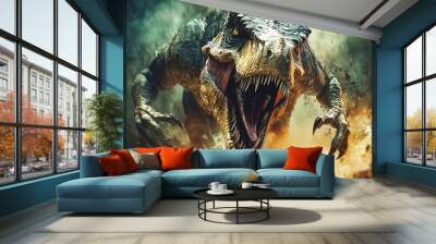 Beautiful T Rex HD wallpaper Background  Wall mural