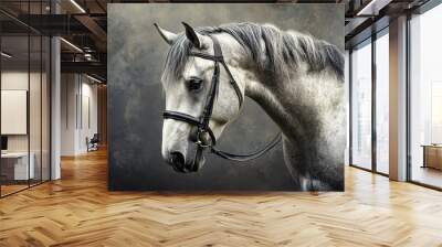 portrait of a horse Wall mural