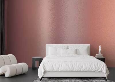 An abstract illustration of a rose gold glossy background with tiny ripples
 Wall mural