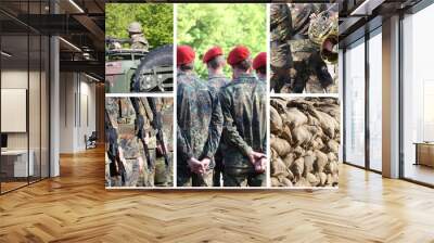 Bundeswehr Soldaten Wall mural