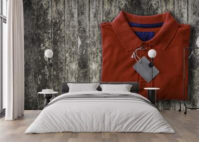 polo shirt Wall mural