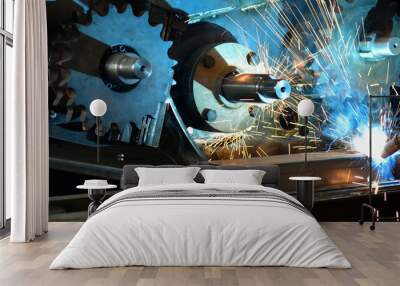 Industrial Welding Machine
 Wall mural