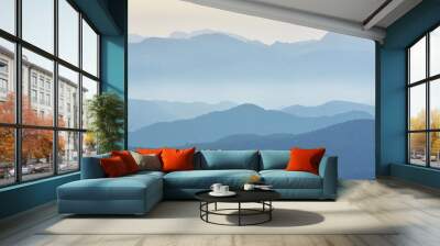 Mysterious Mountains Wall mural