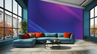 Abstract vector background bg futuristic gradients and lights blue purple pink Wall mural