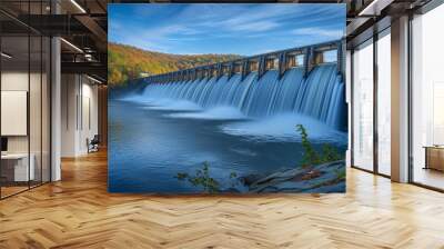 water dam Wall mural