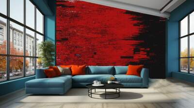 Glitch noise static television VFX. Visual video effects stripes background, CRT tv screen no signal glitch effect Wall mural