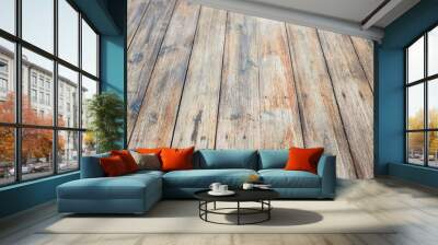 Wood texture background Wall mural