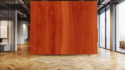 Photo of a seamless texture of cherry wood Wall mural