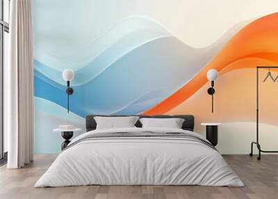 abstract gradient background. modern, futuristic design, wallpaper, banner, flyer Wall mural