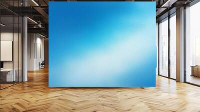 Blue white pastel gradient background smooth light blue abstract grainy poster banner backdrop Wall mural