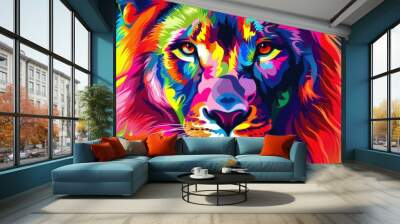 Canine-Feline Hybrid Wall mural