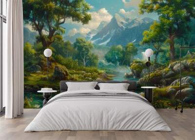 Image of natural scenery Wall mural