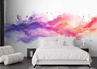 abstract watercolor background Wall mural