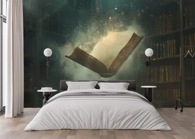 the book of the world Wall mural