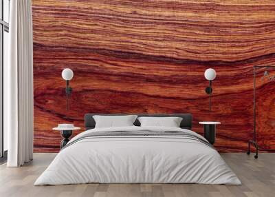 Nature Burmese rosewood exotic wood background Wall mural