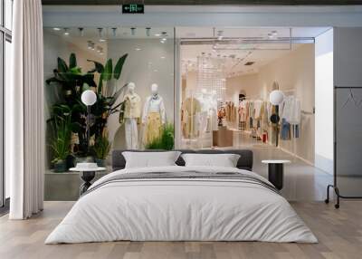 clothes store Wall mural