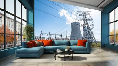 power station Wall mural