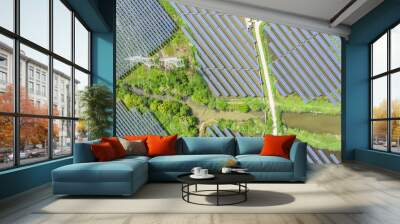 solar power station Wall mural