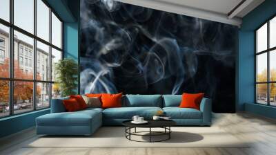 abstract smoke background Wall mural