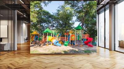 Colorful children playground Wall mural