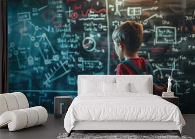 math research institute that focuses on solving contemporary issues through mathematical modeling and analysis. Wall mural