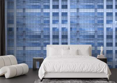 pattern of window building wall. texture of window building architecture. seamless background. Wall mural