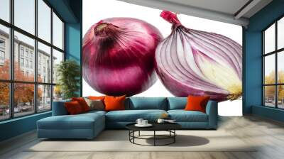 transparent red onion vegetable png Wall mural